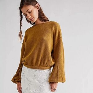 NWT Free People Beach Happy Pullover Sweater